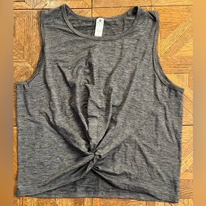 90 Degree By Reflex Charcoal Muscle Tee